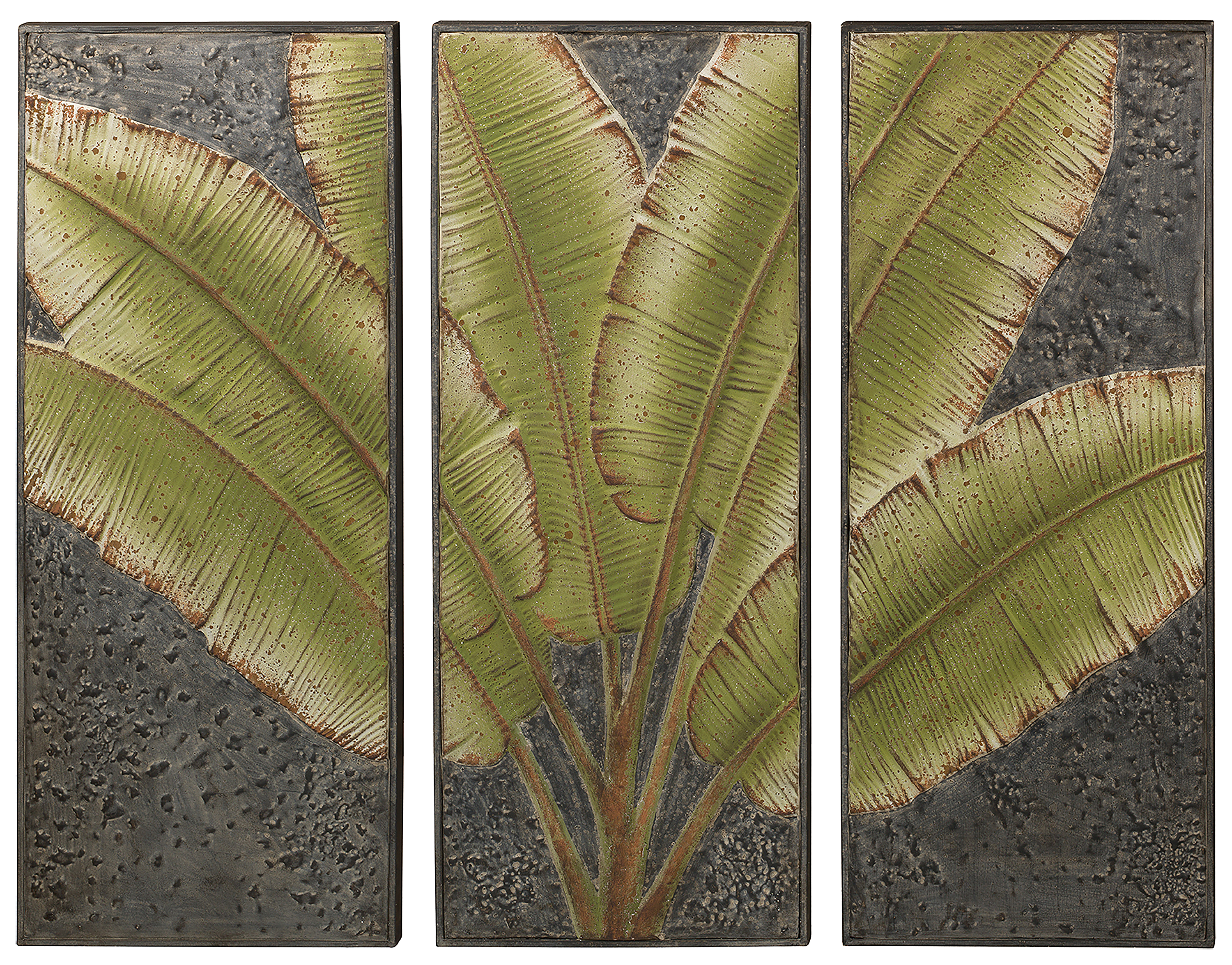 Regal Art & Gift Green Leaves Tryptic Wall Decor | Cabela's